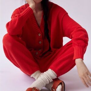 Free People Hailee Cardi Set